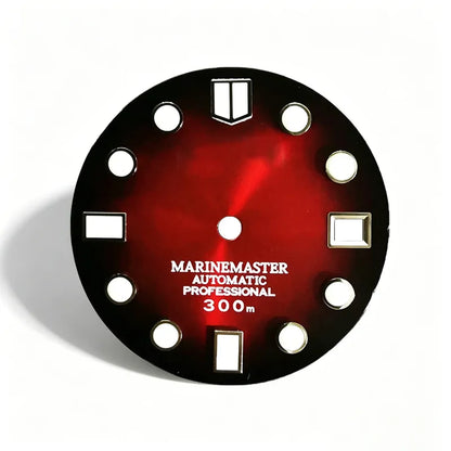 Marinemaster Dial 28.5mm BGW9 C3 Lume NH35NH36 Movement No Tick Mark