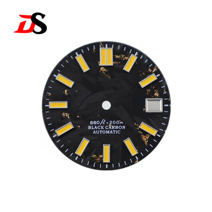 Color Lume Index Carbon Fiber Dial 28.5mm