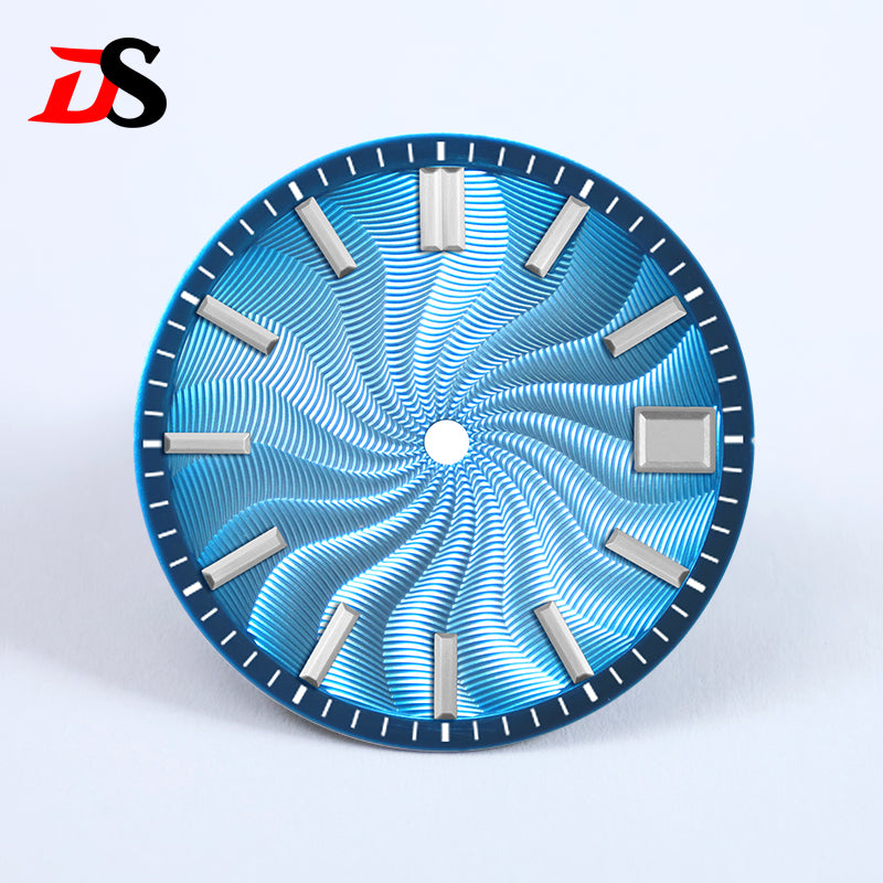 Guilloche Dial No Lume Sterile 28.5mm NH35NH34 Movement 3 O'clock /6O'clock /no Date