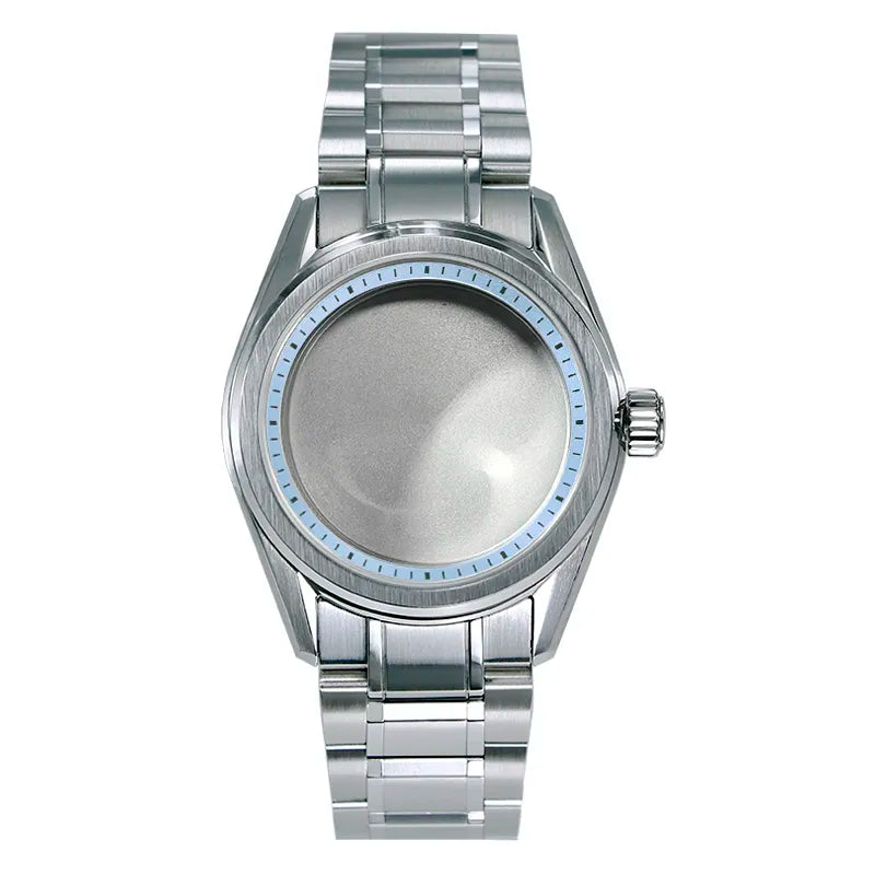 38mm GS Case with Chapter Ring NH35 NH34 Match Shunbun 28.5mm Dial Color Classic Watch Case