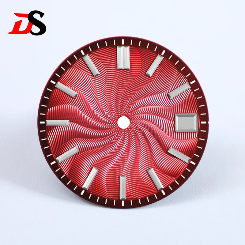 Guilloche Dial No Lume Sterile 28.5mm NH35NH34 Movement 3 O'clock /6O'clock /no Date