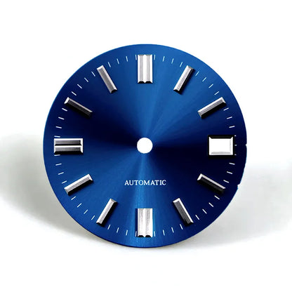 28.5mm Watch Dial Classic Sunburst Dial No Lume NH35 Movement