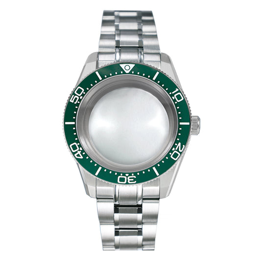 38mm Case with Bezel 38x30.6mm One-way Rotating Sapphire Crystal AR