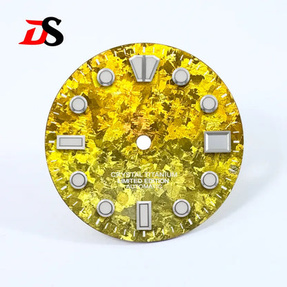 Ice Crystal Titanium Dial 28.5mm Dial BGW9 C3 Lume NH35 Movement