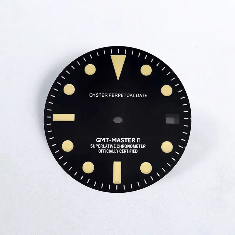 SUB 28.5mm Retro Dial Beige Lume Suitable for NH35NH34 GMT Movement
