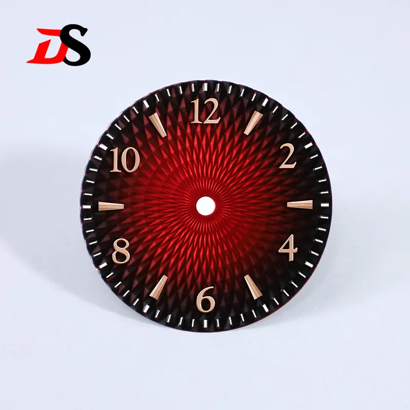 28.5mm Dial Number Pineapple Face Dial Gradient Suitable for NH35NH38 Movement No Date Dial