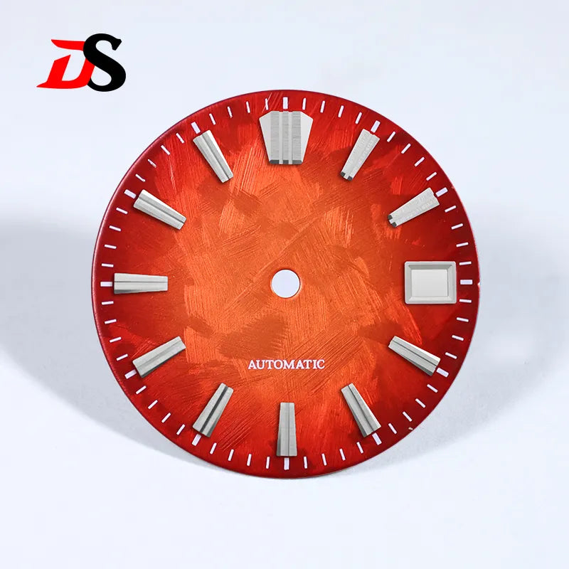 28.5mm Shunbun Sakura Dial No Lume for NH35 Movement SKX007 Sea of Clouds