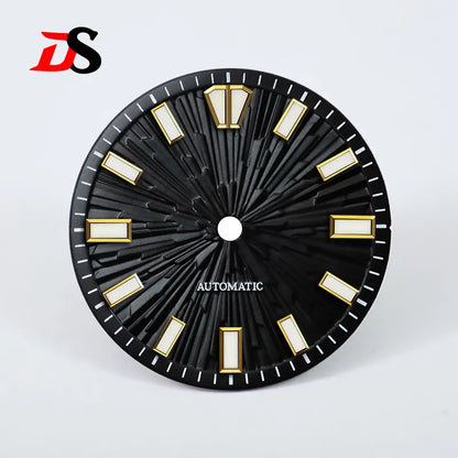 Gradient Grain 28.5mm Dial Blue Lume for NH35/NH38 Movement No Date
