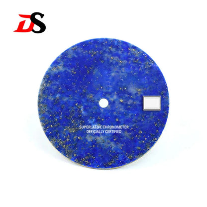 Natural Stone Sterile Series Gemstones Lapis Lazuli Malachite Dial for Agate 28.5mm DATE JUST