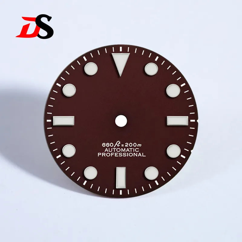 Smoky Tiffany Blue 28.5mm Dial YM Index BGW9 C3 Lume NH38 NH34 Movement No Date