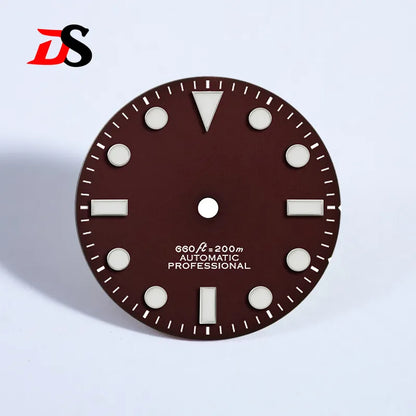 Smoky Tiffany Blue 28.5mm Dial YM Index BGW9 C3 Lume NH38 NH34 Movement No Date