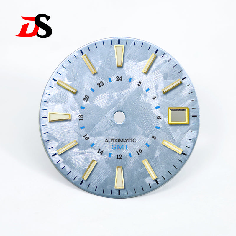 DS Sakura Blue GMT Dial 28.5mm Blue Lume NH34GMT Movement