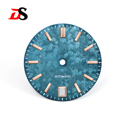 62GS Mod Dial Sakura Minute Mark NH34Gmt HI-BEAT 6 O'clock Date Xinzhou No Lume28.5mm for SKX007NH35