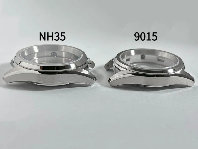 38mm Watch Case Stainless Steel Classic for MIYOTA 9015 Movement 28.5mm Dial