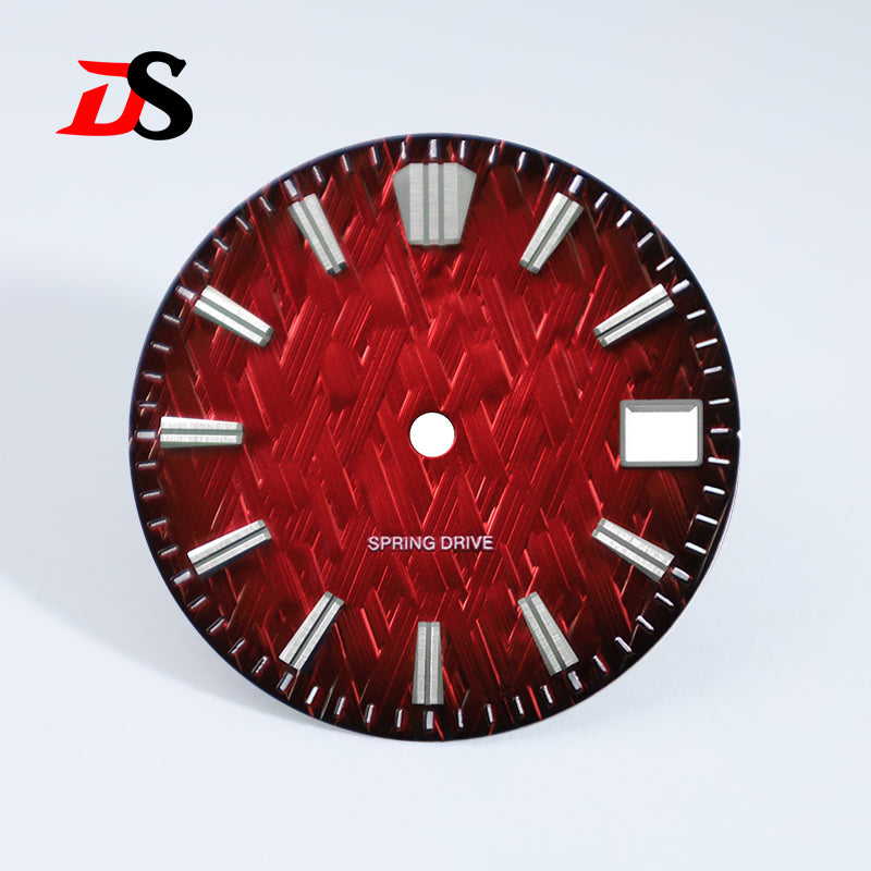 28.5mm Ice Forests Dial NH34 NH35 Movement Blue Lume/no Lume Date