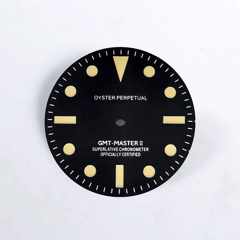 SUB 28.5mm Retro Dial Beige Lume Suitable for NH35NH34 GMT Movement