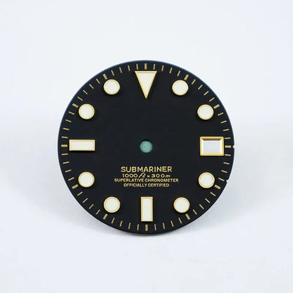 SUB Dial Mod Whole Series Sunburst Classic Dial BGW9 C3 Lume for NH35 Movement