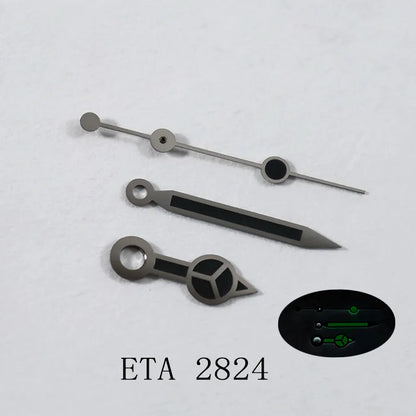 Pointer Mercedes Watch Hand Suitable for ETA 2824/8215/8213 Mechanical Watch Modified Blue Lume Watch Accessories