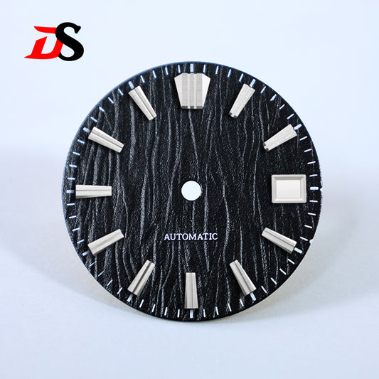 Birch Dial GS MOD No Lume / Blue Lume NH35 28.5mm