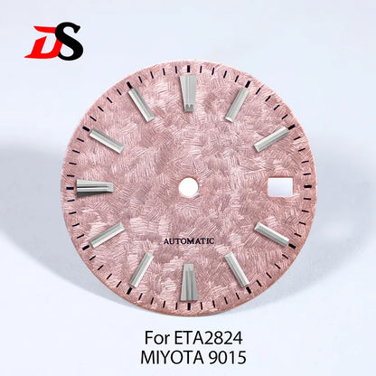 28.5mm Dial 62GS Xinzhou Sakura Dial No Lume for NH35 ETA2824 SW200 MIYOTA9015 Movement No Date