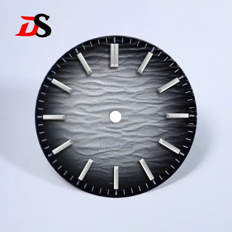 Gradient Wave Dial 28.5mm No Lume for NH35/NH38 Movement 3 O'clock Date/no Date