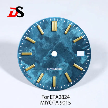 28.5MM Sakura Dial No Lume for ETA2824/MIYOTA 9015 Movement No Date