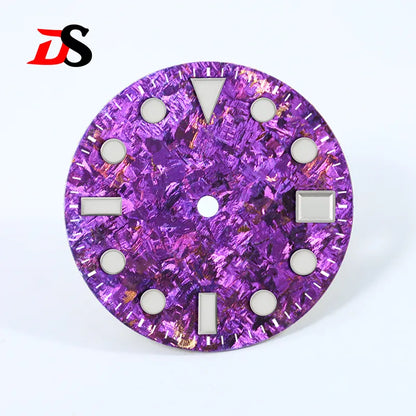 Ice Crystal Titanium Dial BGW9 C3 Lume NH35 Movement 28.5mm Dial