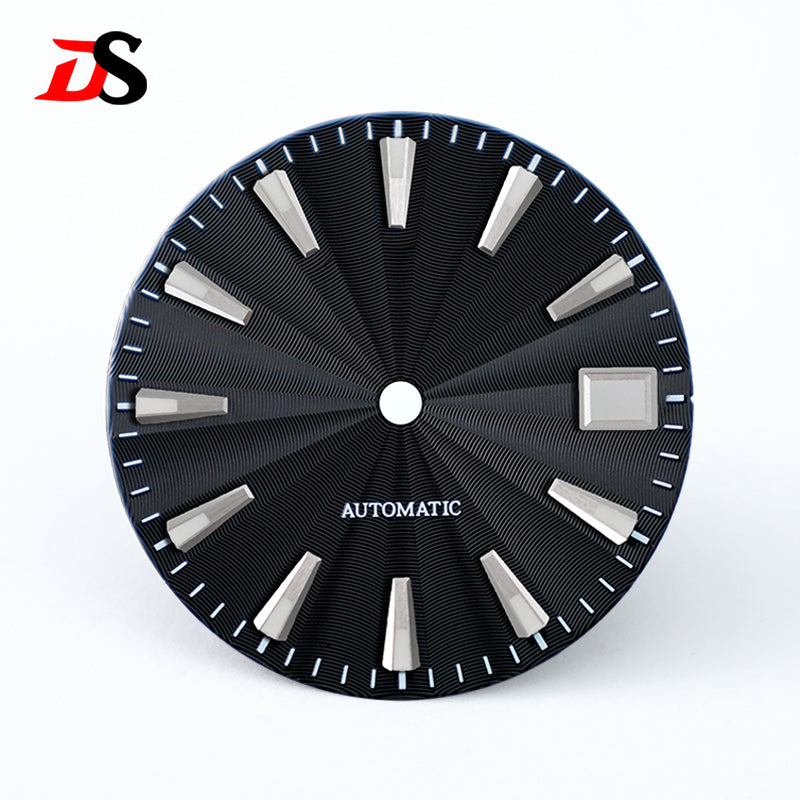 Refraction Sunburst 28.5mm Dial  BGW9 C3 Lume NH35 Movement Date