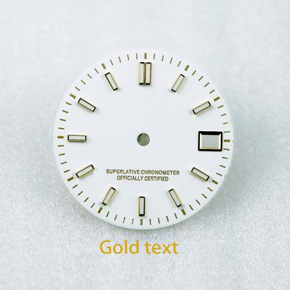 Date just Dial Rose+Gold text