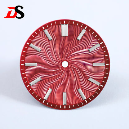 Guilloche Dial No Lume Sterile 28.5mm NH35NH34 Movement 3 O'clock /6O'clock /no Date