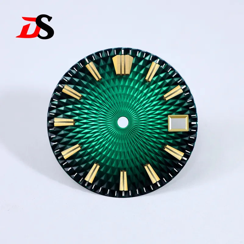 28.5mm Dial Pineapple Face Dial GS Diamond Pattern No Lume Suitable for NH35NH36 Movement