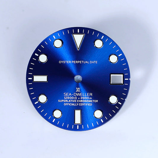 Sunburst 28.5MM Dial SEA-DLW BGW9 C3 Lume NH35 Movement