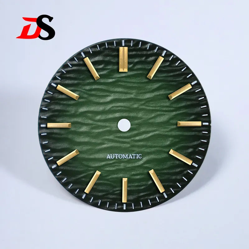 Gradient Wave Dial 28.5mm No Lume for NH35/NH38 Movement 3 O'clock Date/no Date