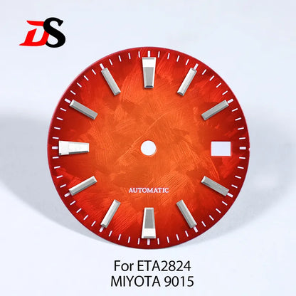 28.5MM Sakura Dial BGW9 Lume for ETA2824/MIYOTA 9015 Movement