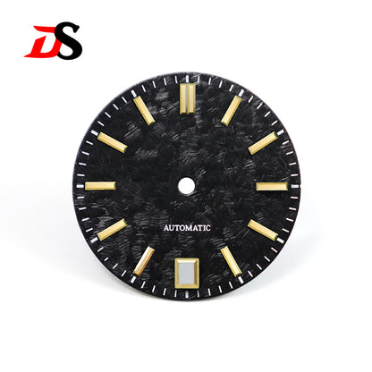 62GS Mod Dial Sakura Minute Mark NH34Gmt HI-BEAT 6 O'clock Date Xinzhou No Lume28.5mm for SKX007NH35