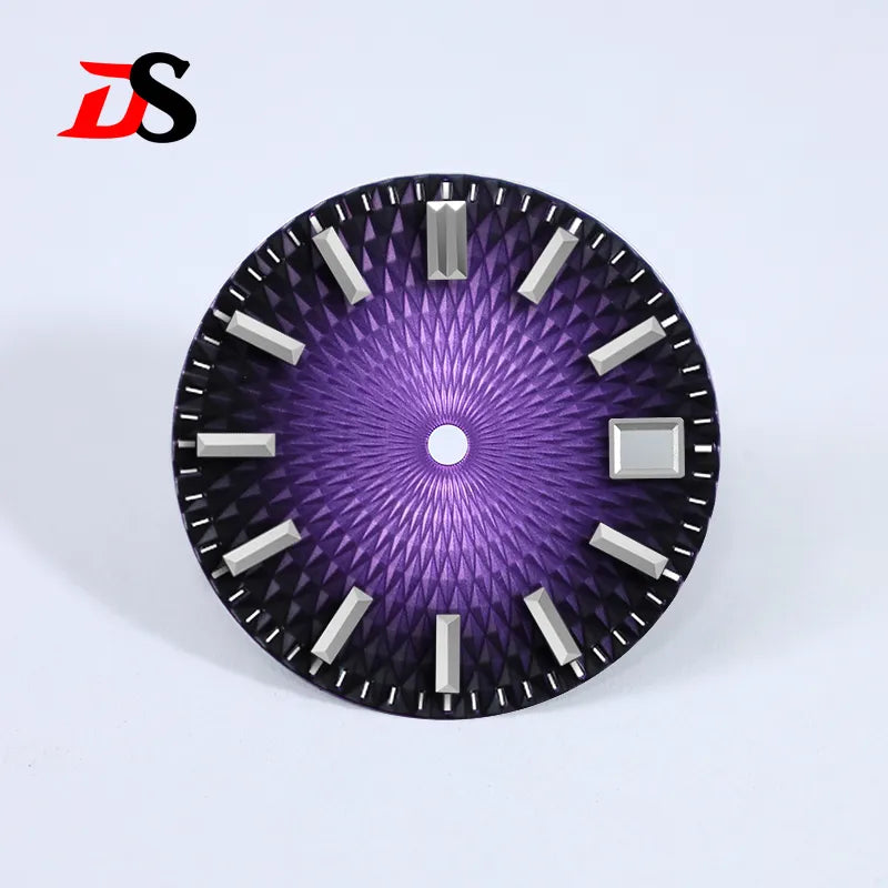 28.5mm Dial Pineapple Face Dial Envelope Diamond Pattern No Lume for NH35NH36 Movement