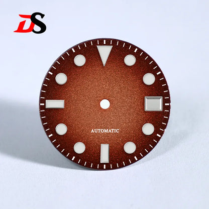 28.5mm Dial Gradient Matte Dial BGW9 C3 Lume for NH35 NH38 Movement