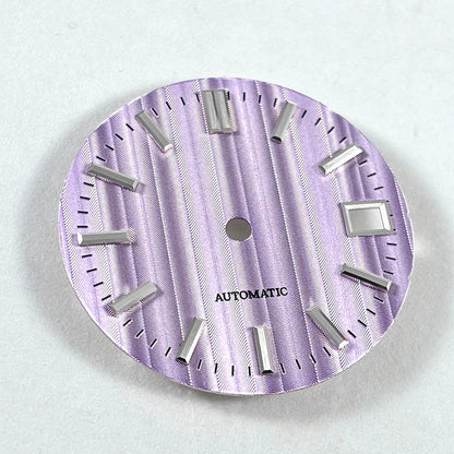 Vertical Pattern GS Bamboo Vertical Grain 28.5MM Dial Nh35 NH34