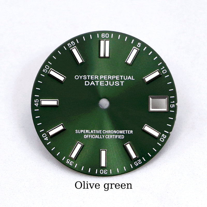 Date just Dial Number minute mark