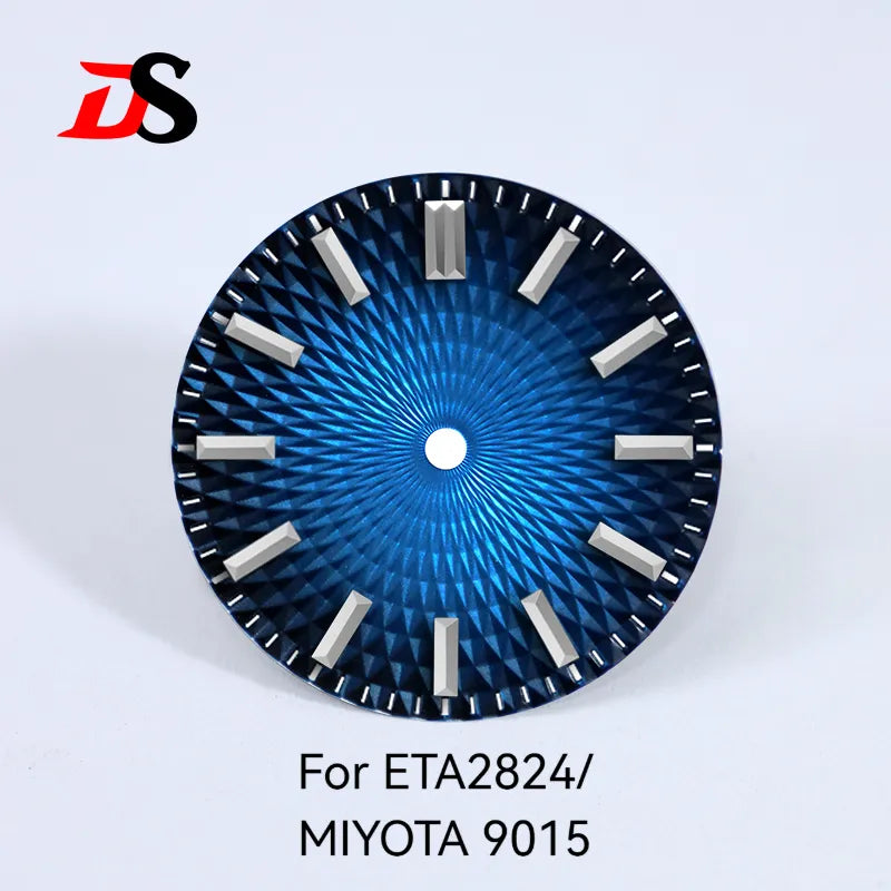 28.5mm Dial Pineapple Face Dial Suitable for NH35 NH38 ETA2824/MIYOTA 9015 Movement No Date No Lume