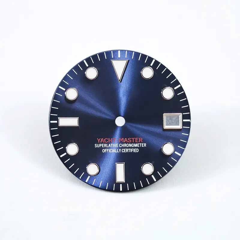 SUB 28.5mm Dial Matte Sunburst Yacht Literally Mod BGW9 C3 Lume NH35 Movement