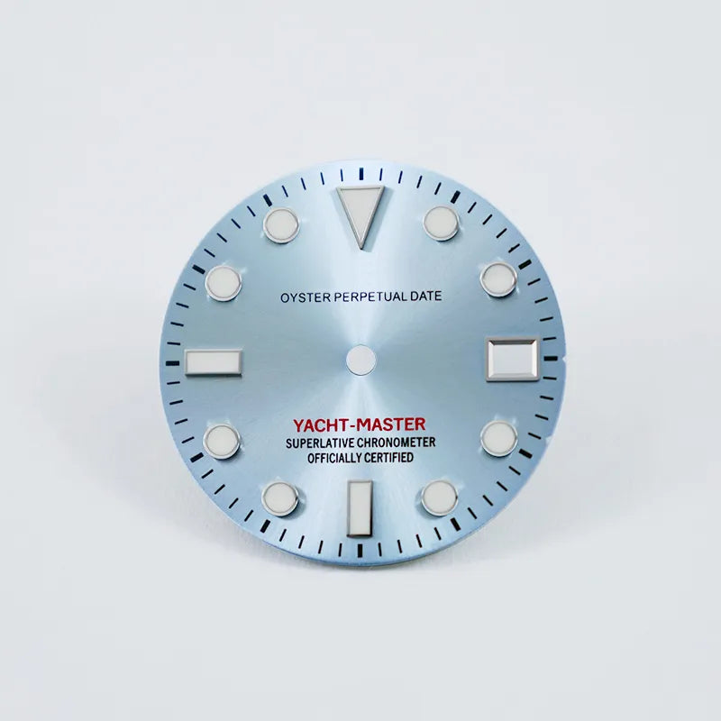 SUB 28.5mm Dial Matte Sunburst Yacht Literally Mod BGW9 C3 Lume NH35 Movement