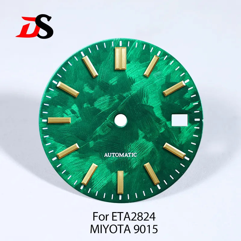 28.5MM Sakura Dial No Lume for ETA2824/MIYOTA 9015 Movement No Date
