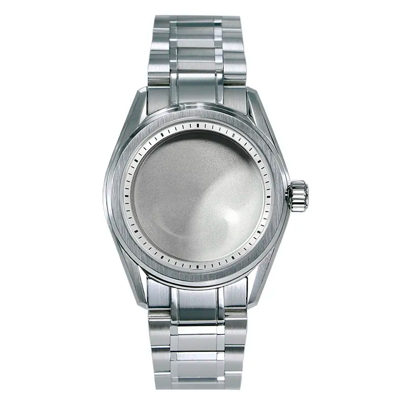 38mm GS Case with Chapter Ring NH35 NH34 Match Shunbun 28.5mm Dial Color Classic Watch Case