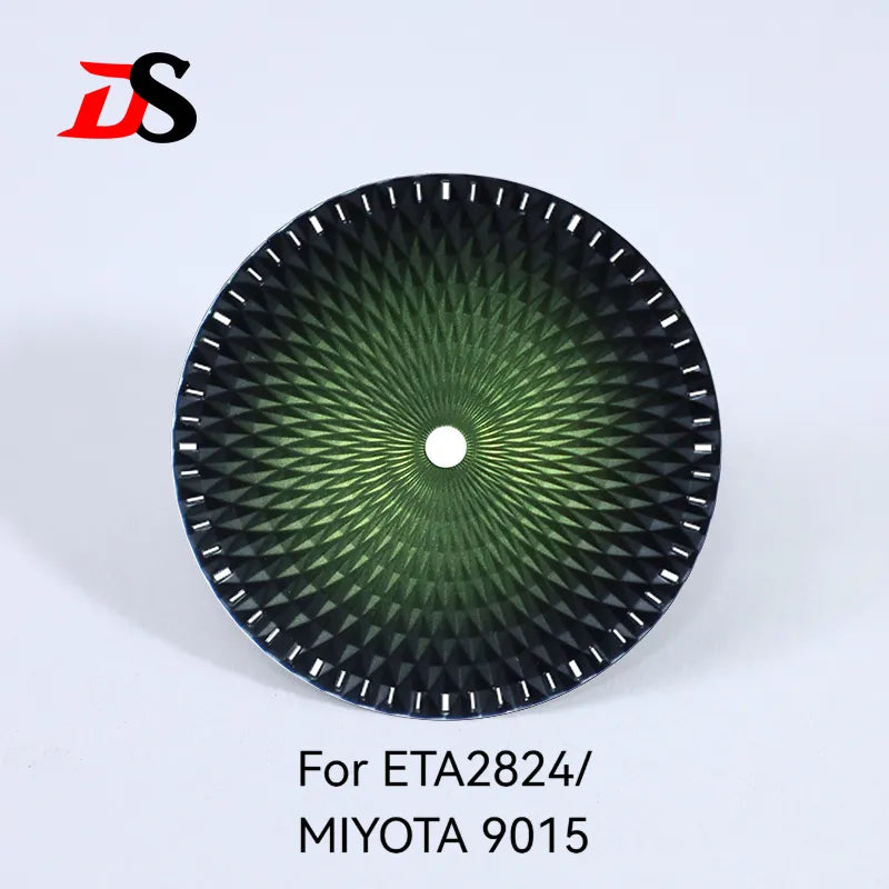 Blank Pineapple Face Dial Gradient 28.5mm for NH35 NH38 ETA2824/MIYOTA 9015 Movement No Date Dial