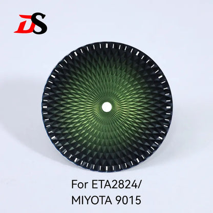 Blank Pineapple Face Dial Gradient 28.5mm for NH35 NH38 ETA2824/MIYOTA 9015 Movement No Date Dial