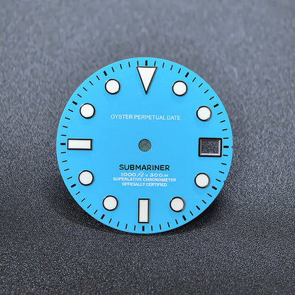 SUB Dial Mod Matte Dial BGW9 C3 Lume NH35NH36 Movement 28.5mm