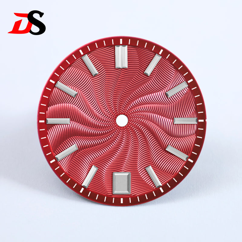 Guilloche Dial No Lume Sterile 28.5mm NH35NH34 Movement 3 O'clock /6O'clock /no Date