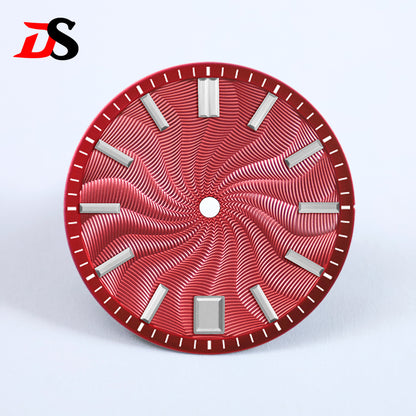 Guilloche Dial No Lume Sterile 28.5mm NH35NH34 Movement 3 O'clock /6O'clock /no Date