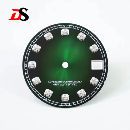 Zircon DATE JUST Dial NH35 Simulated Diamond Index